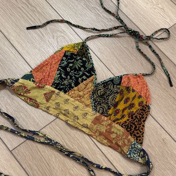 Patchwork Multicolor Tank Top - Picture 2 of 5